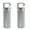 Gray, variant on Outdoor Pocket Pills Box Waterproofs Container Keychains for Medication Storage