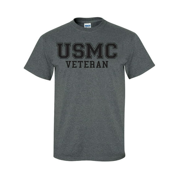 USMC Veteran Athletic logo Marines Short Sleeve T-Shirt