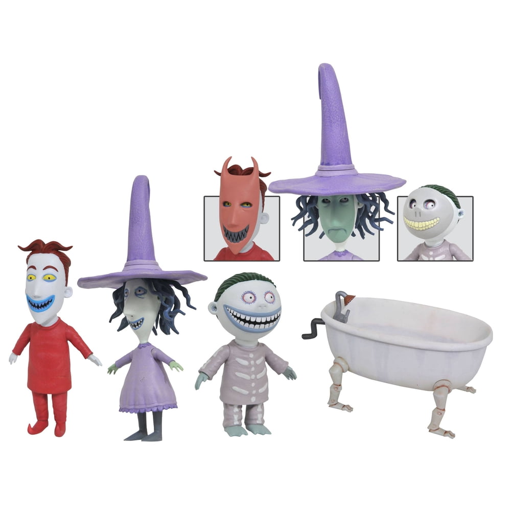 Nightmare Before Christmas Select Series 3 Lock, Shock, and Barrel