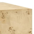 thumbnail image 4 of Modway Cosmos 16" Square Modern Burl Wood Side Table in Natural, 4 of 9