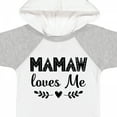 thumbnail image 4 of Inktastic Mamaw Loves Me Grandchild Girls Baby Bodysuit, 4 of 5