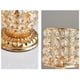 thumbnail image 2 of Candelabros de cristal dorado para decoración del hogar y la oficina. segundo, 2 of 7