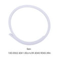 thumbnail image 3 of Shisuyan Bendable Ceiling Curtain Track Stainless Steel 1Set 39.4In, 3 of 8
