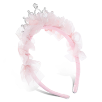 Tiaras Headband Crown Princess Crowns for Little Girls Happy Birthday Bride Child Pink