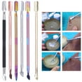 thumbnail image 4 of Stainless Steel Leather Stick, Sturdy Durable Leather Glue Stick, Compact Design School For Handicraft Enthusiasts Leather Home, 4 of 8
