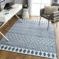 thumbnail image 3 of Mark&Day Area Rugs, 6x9 Beugt Global Blue Area Rug, Blue Carpet for Living Room, Bedroom or Kitchen (6'7" x 9'), 3 of 7