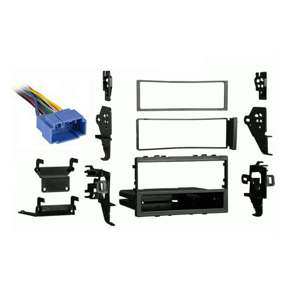 Fits Honda Prelude 1999-2001 Single DIN Stereo Harness Radio Install Dash Kit