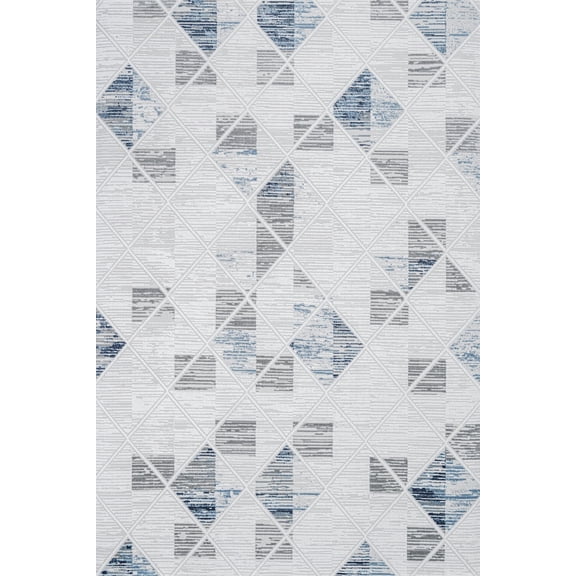 Grey Geometric Area Rugs for Living Room Washable Rugs Boho Moroccan Area Rug Soft Neutral Geometric Bohemian Carpet Distressed Indoor Rug for Bedroom Dining Room Office Foldable Nonslip Rug