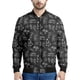 thumbnail image 3 of Chaquetas con estampado 3D de olas del océano vintage, ropa para hombre, sudadera holgada de primavera, chaqueta bomber informal con cremallera, ropa de calle, abrigo, 3 of 5