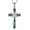 Abalone Cross, variant on Infinity Cross Necklace S925 Sterling Silver Turquoise/Wooden/Opal/Abalone Cross Pendant Necklaces Christian Jewelry Gifts For Women