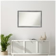 thumbnail image 5 of Amanti Art Edwin Grey Beveled Wood Wall Mirror 26.5 x 38.5 in., 5 of 10