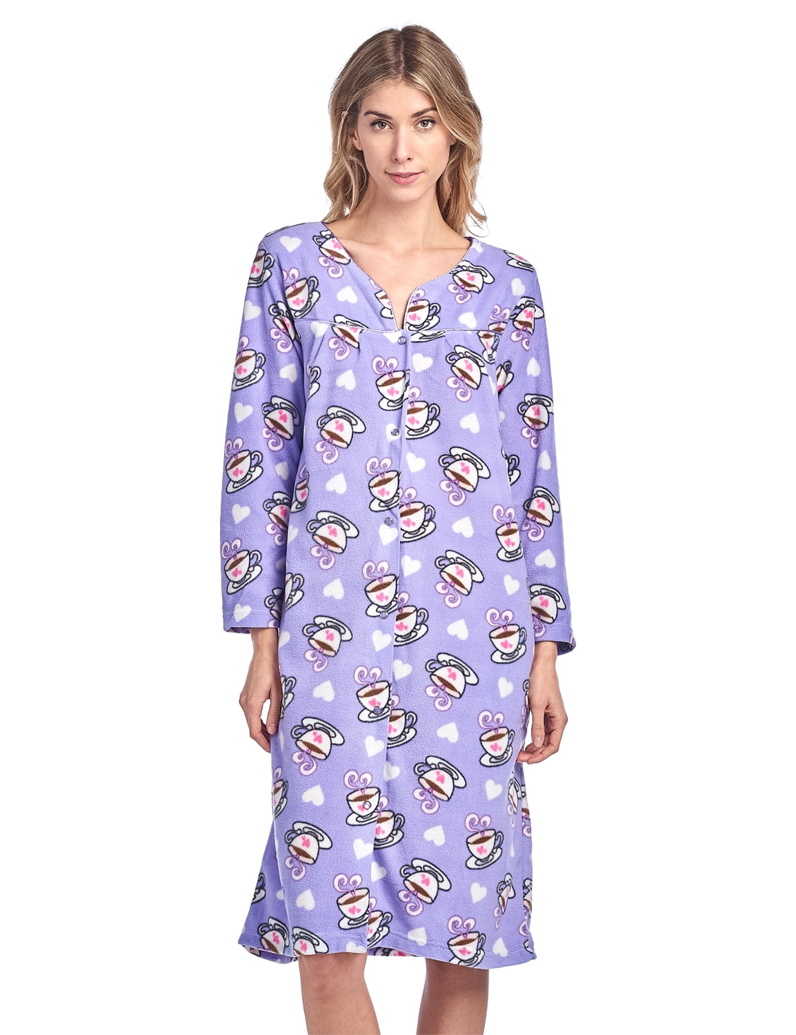 fleece house dress