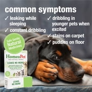 HomeoPet LEAKS NO MORE Urinary Health Support Drops for Pets, 15 mL
