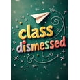 thumbnail image 5 of LUUFILx Classroom Decor Class Dismissed Banner School Backdrop Event Photography Props Party Decorations Supplies Background Educational Chalkboard, 5 of 9