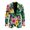Tropical Floral Print, variant on CHAQLIN Flower Polyester Dressy Blazer Jackets with Fashion, Lightweight Slim Fit Suit Jackets for Summer