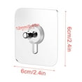 thumbnail image 1 of Traceless Screw Stickers, No Punching Hooks, Picture Frame Stickers, Wall Nails, Wall-mounted Nails, Nail Hooks, 1 of 2