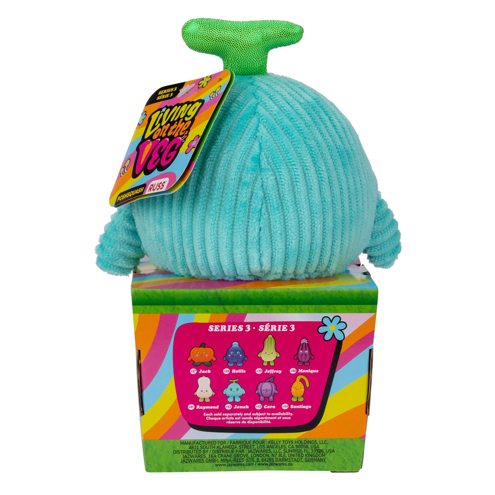 Living on the Veg 6-inch Plush - Jonah Squash PoshSquash