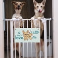 thumbnail image 3 of Wooden Sign Dog Tag Rectangular Wood Decoration Pet Slogan Pendant Decoration, 3 of 7
