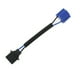 thumbnail image 1 of Sidaley Cable de luz LED para coche, 2 uds., componentes profesionales modificados para automóviles, adaptador de líneas de adaptación, Bombillas para automóviles Sidaley VI017539-00, 1 of 6
