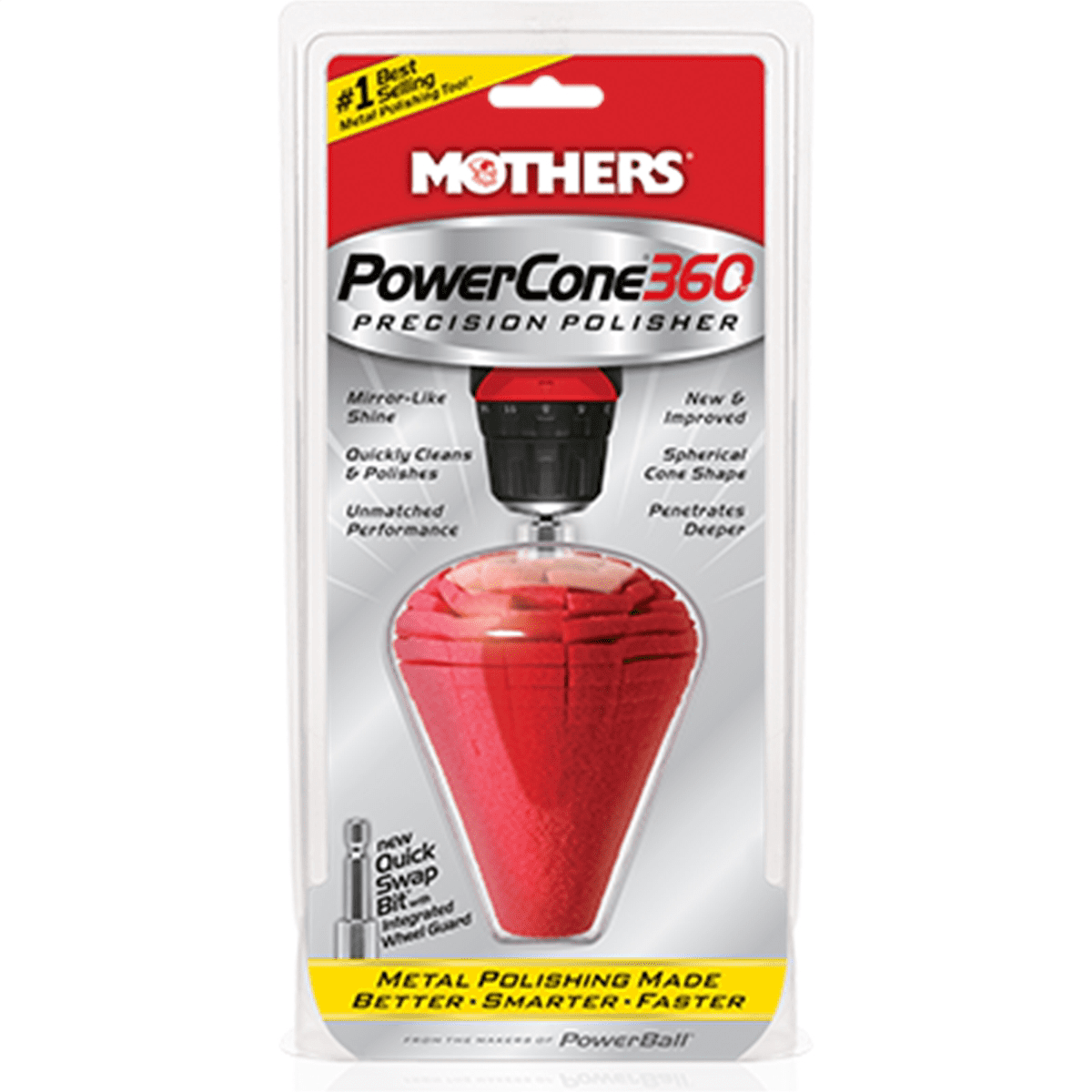 (2 pack) Mothers 05146, Polishing Cone, Power Cone