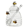 thumbnail image 4 of facefd Honey Pot Jar Honey Storage jar honey dispenser with Container Kitchen Gadgets for Dining Table, 4 of 8