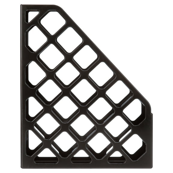 Officemate Recycled Magazine File, Black (26082)