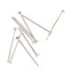 thumbnail image 4 of 500 pedazos de la forma de los pernos de la cabeza de las agujas de la forma de t para las artes de perlas 20m m Sunnimix Agujas de coser, 4 of 8