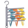 thumbnail image 3 of Rotatable Clothes Drying Rack with Stainless Steel Octopus Hook and Clips for Socks, Underwear, Laundry Dryer Accessories, 3 of 9