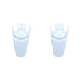 thumbnail image 1 of Baohd Garde-Boue Arrière Robuste et Durable de Motocross Ride avec Confiance Haute Performance en Plastique Multifonctions Blanc 2Set, 1 of 6