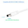 thumbnail image 2 of Fuente de alimentación PDEEY 12 V 3 A, cable blanco de 3 m, enchufe de 5,5 x 2,1 mm, 2 of 4