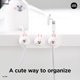 thumbnail image 1 of elago | LINE FRIENDS Botones Magnéticos de Gestión de Cables, Organiza, 1 of 2