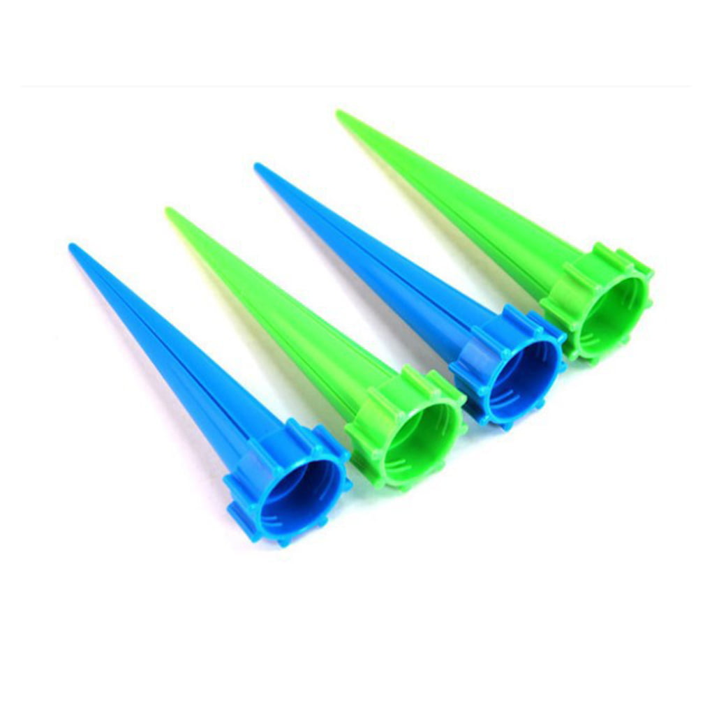 12x Automatic Garden Cone Watering Spike Plant Flower Waterers Bottle Irrigation 