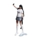 thumbnail image 1 of Figuras a escala 1/64, modelo de mini muñeca, modelo en miniatura para fotografía, accesorios para escena, mesa de arena Top White Femenina, 1 of 9