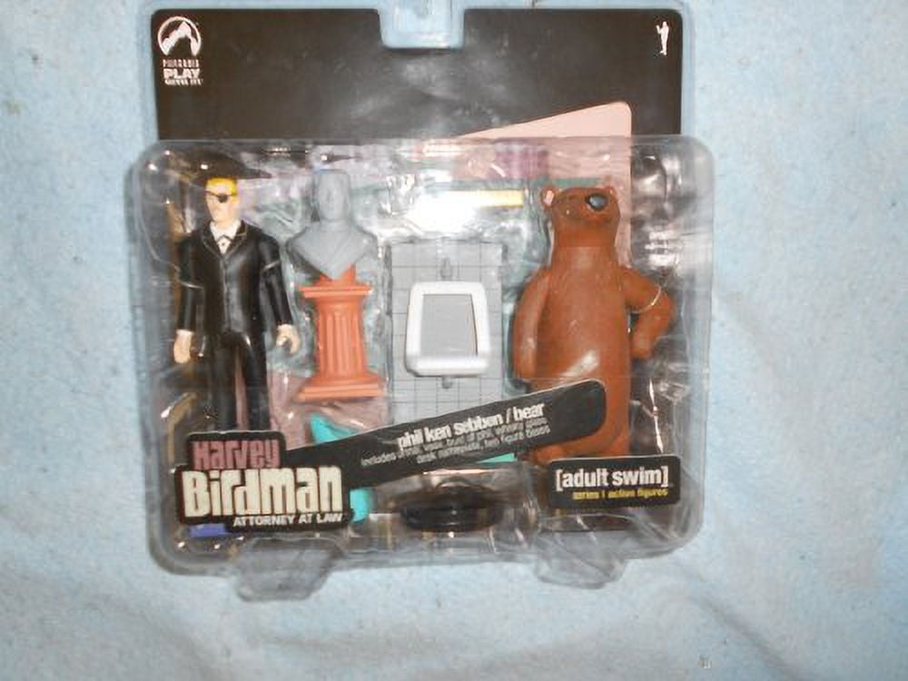 Adult Swim Series 1 Phil Ken Sebben & Bear Action Figure 2-Pack