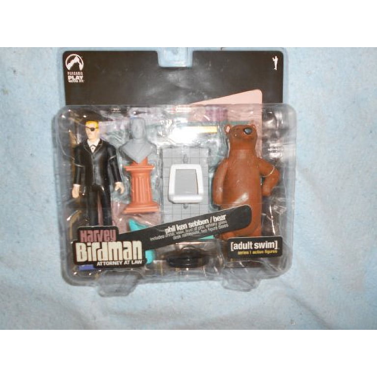 Adult Swim Series 1 Phil Ken Sebben & Bear Action Figure 2-Pack