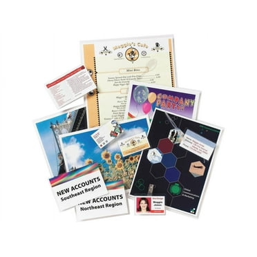 Business Source Laminating Pouch Letter 3Mil 9"x11-1/2" 50/BX Clear 20854
