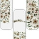 thumbnail image 3 of Pañuelo elástico floral Pañuelo para la cabeza de tela floral fino para mujer Pañuelo triangular Accesorio para el cabello, 3 of 5