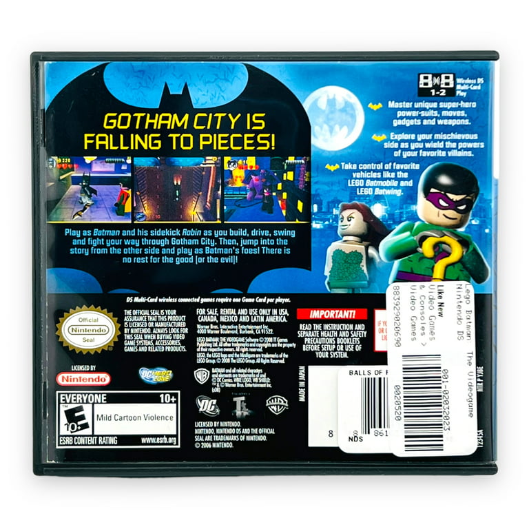 LEGO Batman: The Videogame (Nintendo DS) - The Cutting Room Floor