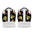 thumbnail image 4 of chaqlin Skull Sneakers for Women Men Size 5.5 Breathable Lace Up Running Mesh Shoes Mushroom Low Top Walking Shoes Outdoor Slip on Training Flats, 4 of 7