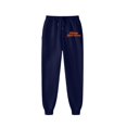 thumbnail image 3 of Vintage Sketch Jack-o-Lantern Kids Halloween 2 Piece Tracksuit, Stretch Polyester Hoodie Jogger Outfit for Boys Girls Autumn Casual Wear(Navy130), 3 of 6