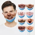 thumbnail image 2 of Máscara Divertida De Expresión Facial Nueva Personalizada A Prueba De Polvo Lavable Algodón Aislamiento Artefacto De Entretenimiento huangjie unisex, 2 of 2