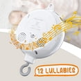 thumbnail image 2 of Crib Mobile Motor Baby Music Box Spinner With 3 Modes Volume Adjustable 12 Lullabies Auto-off After, 2 of 5