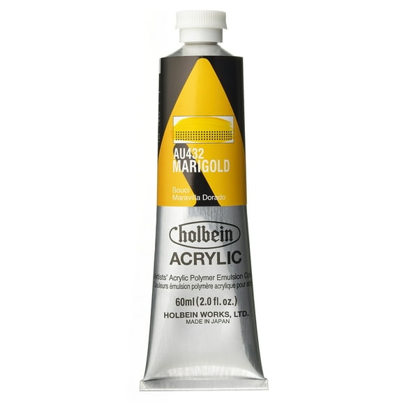 Holbein Artist Heavy Body Acrylic Color, 60ml, Marigold