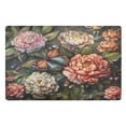 thumbnail image 2 of Wobogo Peony Butterfly Painting Highly Absorbent Polyester Doormat Anti-slip Anti-fouling Indoor Outdoor Entrance Welcome Mat 32×20in., 2 of 8