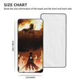 thumbnail image 4 of Attack On Titan Beach Towel 27x55 Inch Coral Velvet Bath Towel For Bathroom Swimming Pool, 4 of 9