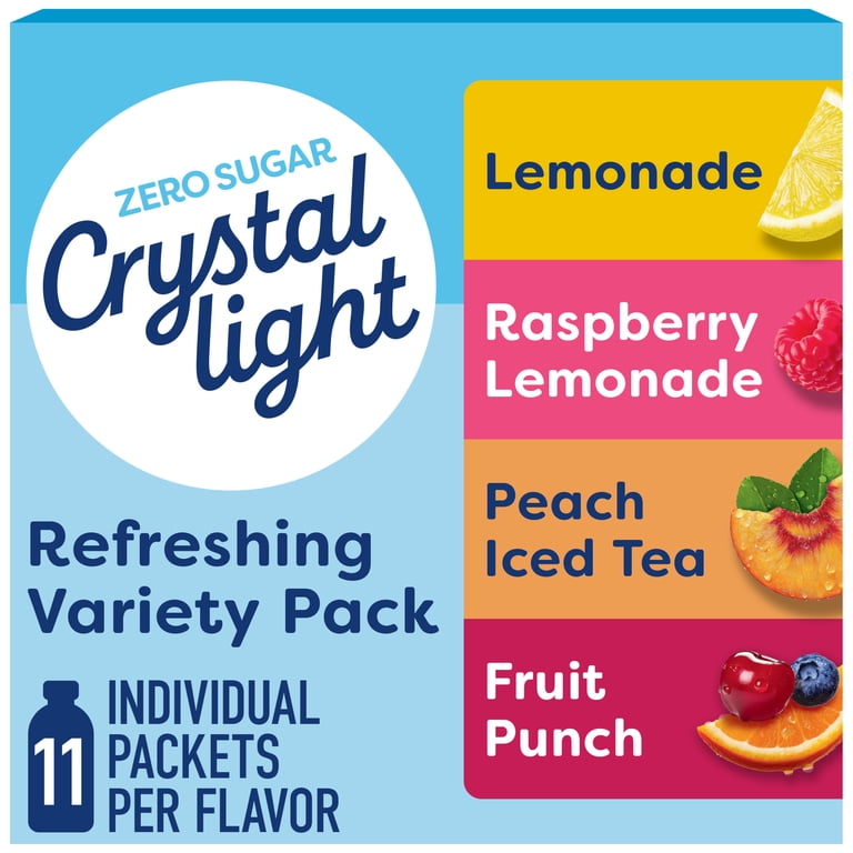 Crystal Light Refreshing Variety Pack Drink Mix, 44 Packets photo 1