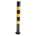 thumbnail image 1 of Bollard Post, 75cm Height 76mm Diameter  Cold Rolled Steel Parking Barrier Pipe For Traffic Control, Crowd Control, 1 of 8