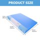 thumbnail image 5 of Carpeta de oficina transparente de gran capacidad con funda protectora, 5 of 6