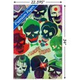 thumbnail image 3 of DC Comics Movie - Suicide Squad - Faces Wall Poster with Push Pins, 22.375" x 34", 3 of 3