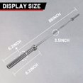 Olympic Bar Solid Chrome Barbell Weights Lifting Power Lifting Hard